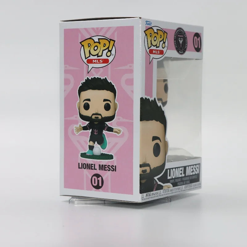 Funko POP Original FIFA World Cup Inter Miami Football Club Lionel Messi Peripheral Collectible Action Figure Figurine Kids Toys