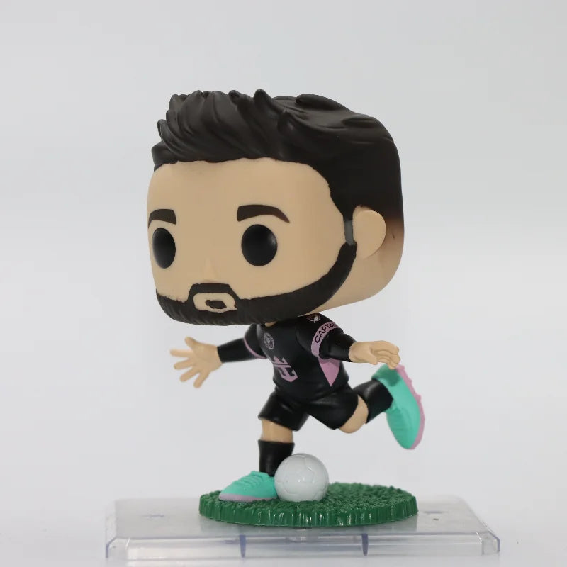 Funko POP Original FIFA World Cup Inter Miami Football Club Lionel Messi Peripheral Collectible Action Figure Figurine Kids Toys