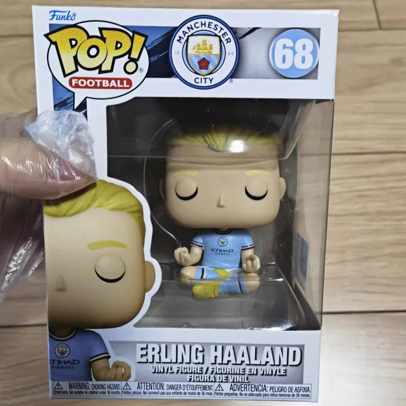 Funko Pop Original Football (Soccer) Lionel Messi 01 Lionel Messi Erling Haaland  Action Figure Toys for Boys Girls Gift