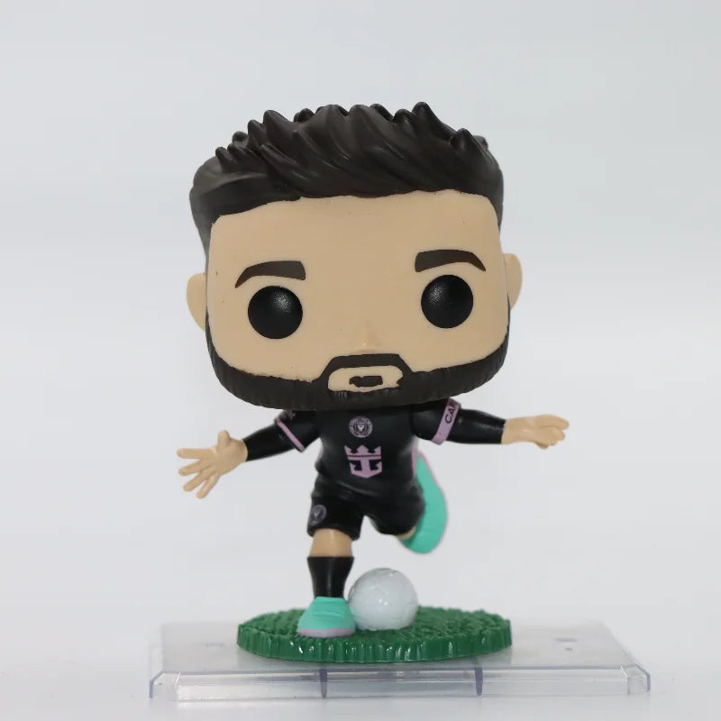 Funko POP Original FIFA World Cup Inter Miami Football Club Lionel Messi Peripheral Collectible Action Figure Figurine Kids Toys