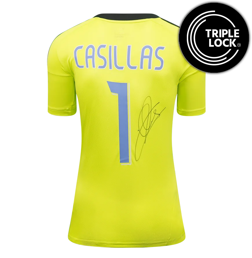 Iker Casillas Signed Real Madrid 2024-25 Goalkeeper Third kit icons.com COA