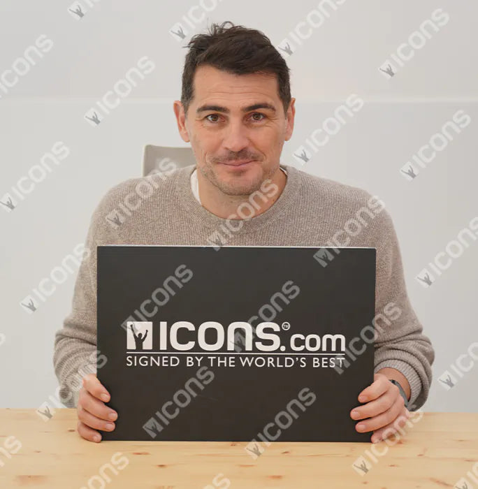 Iker Casillas Signed Real Madrid 2024-25 Goalkeeper Third kit icons.com COA